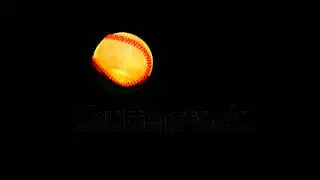 Baseball bat hitting ball super slow motion