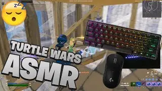Steelseries Apex 9 Mini ASMR Chill🤩 Turtle Wars 4K Gameplay🏆Satisfying Keyboard Fortnite