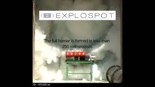 Explosion Suppression Barrier