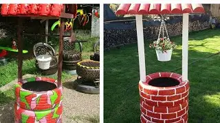 TOP IDÉIAS DE ARTES UTILIZANDO PNEUS VELHOS!!!
