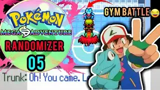 TOTODILE GYM Leader Se Gym Battle !!😁😂😏Pokemon Mega Adventure Randomizer Ep 05 Gameplay in hindi