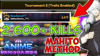 [TRAIT] 2,600+ KILLS PRO WAVE SKIPPING | TOURNAMENT 2 ANIME VANGUARDS!