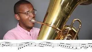 2020-2021 TMEA All State Tuba Etude #2 (#18 from 78 Studies by Grigoriev)