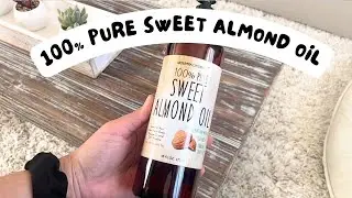 Sweet Almond Oil  - 100% Pure and Natural