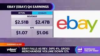 eBay stock declines on Q4 earnings