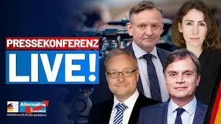 LIVE: Pressekonferenz der AfD-Fraktion - Diese Woche im Bundestag!