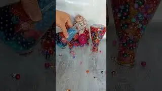 Marble Reverse Video 🔴🟣 #reverseworld #satisfying #entertainment #Reverse #marble  #beads