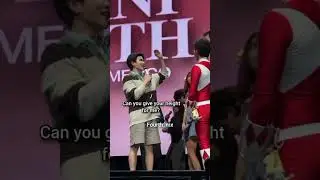 Nong Fotfot wants to be taller 🤏🏻😅 #fourthnattawat #geminifourth