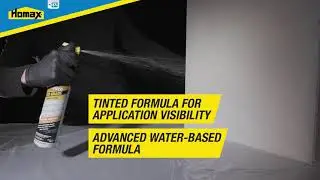 Features- Homax Pro Grade Aerosol Wall Texture, Water-based, Orange Peel