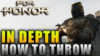 For Honor How To Throw - For Honor Tips and Tricks - For Honor How To Counter Attack
