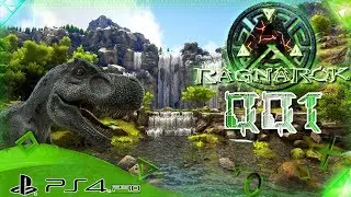 ARK Ragnarok PS4 🇩🇪 - Wir sind Angekommen - #001 Let&acute;s Play ARK Survival Evolved Playstation 4