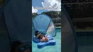 Too Cool for the Pool: Blue Mambobaby Float with Ultra-Secure 5-Way Buckle!