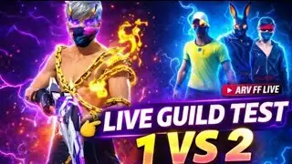 LIVE GILUDE TEST 1 V2 Free Fire India ☠️ Coming Soon #shorts #live #freefire