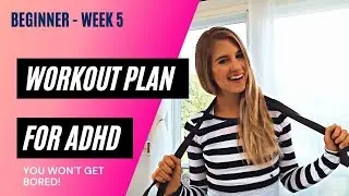 Workout Plan for ADHD | 30 Minute Bodyweight | Beginners | WEEK 5