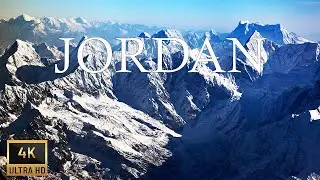 FLYING OVER JORDAN (4K UHD) - Relaxing Music Along With Beautiful Nature Videos(4K Video Ultra HD)
