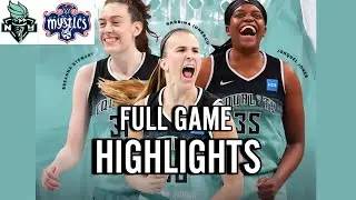 Intense Game: New York vs Washington WNBA Clash!  | 2024 WNBA