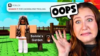 Did I Just Get My Sister *BANNED* From ROBLOX...?