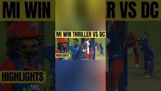 💥 DC&rsquo;s EPIC COLLAPSE! 😱 8 WICKETS FOR 65 RUNS! 🚨 MI&rsquo;s COMEBACK WIN! 🏆 #MIvsDC #IPLCarnival