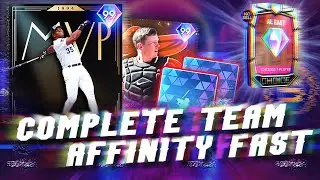 Complete Team Affinity 4 FAST& EASY Finish In HOURS And Get TONS Of Free Diamonds! MLB The Show 21