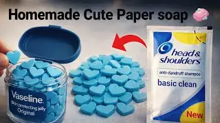Homemade Paper Soap 😱 | Easy DIY Soap Sheets at Home 🔥#diy #papersoap  @MrExperimentsExtreme 