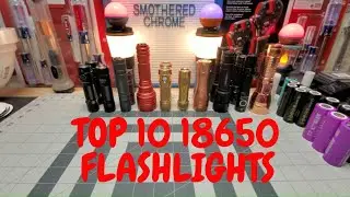 TOP 10 BEST 18650 FLASHLIGHTS 🔦