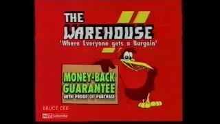1999 Advert, The Warehouse NZ (VHS)