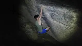 El tridedo (6b+), laboratorio superior, la pedriza