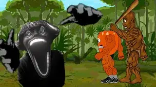 67 KID Meme VS Tung Tung Tung Sahur, Balerino Capucino - Drawing Cartoon 2