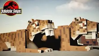 Minecraft: JURASSIC#17 - DENTES DE SABRE !! - ROSSINIXZS