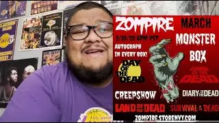 Zompire Monster Box March 2022 Unboxing l Review