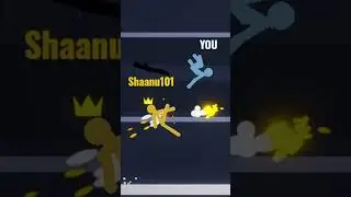 the MOST CINEMATIC round of Stick Fight (roblox) #roblox #robloxshorts #stickfightthegame #shorts