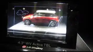 LG Display 4.3-inch bistable display concept | Engadget at SID 2011