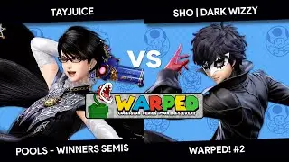 Warped! #2 - TayJuice (Bayonetta) vs Dark Wizzy (Joker) - Pools - Winners Semis