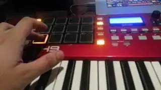 Akai Max 49 walkaround.