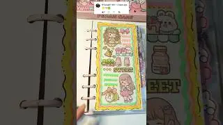 Kawaii Journal Stickers 💛🩷💚 request #cutestickers #journaling #journal #sticker #kawaiijournaling