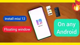 Instal Miui 12 Floating window on any Realme devices | how to install miui 12 floating window ⚡⚡
