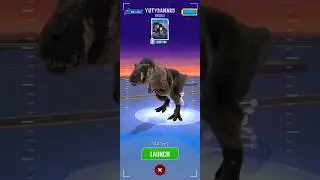 Darting Omega YUTYRANNUS 🎯 Jurassic World Alive hunting
