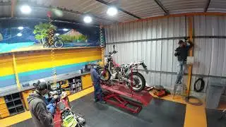 Checking over an SWM RS650R at Ecuador Freedom Maintenance Center