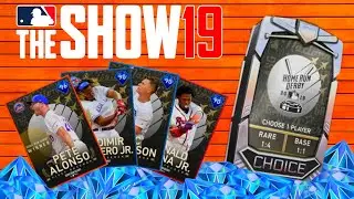 Home Run Derby Choice Pack Opening MLB The Show 19 Diamond Dynasty