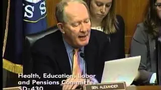 Alexander Chairs Hearing On Bipartisan Initiative to Examine Drug & Device Development Process
