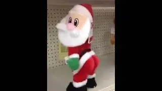 Viejo pascuero baila(y hace tuerking!!!)