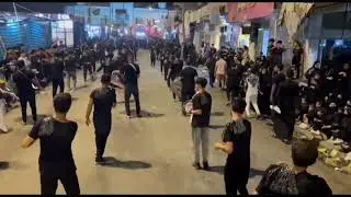 | الوداع |  عبدالله الخيكاني.  موكب العقيله زينب ع اهالي خيكان 2024 في الحمزه الغربي