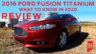 2016 Ford Fusion Titanium Features and Review