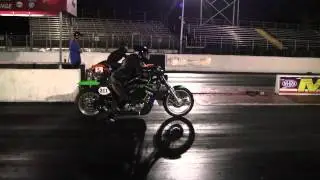 9 Second Harleys Race