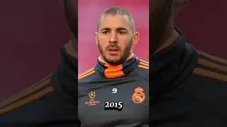 Karim Benzema Evolution (2023 - 2005) #shortsfeed #shorts #evolution