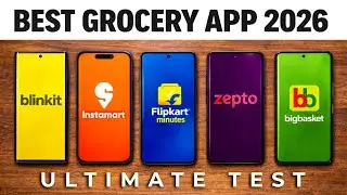 Best Grocery App in India 2026 (Live Test) | Best 10 minute delivery app in india 2026
