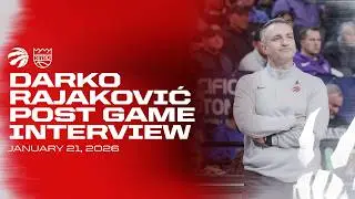 Darko Rajakovic | Post Game at Kings | January 21, 2026