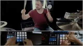 Launchpad - Tha Trickaz - Pushing More Buttons (Live Drumming)