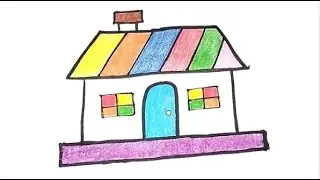 How to draw a Tinny House #house drawing