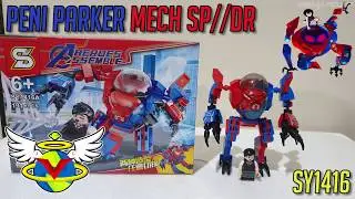 LEGO PENI PARKER MECH SP//DR MECH SY1416 | Into the Spider-Verse | SPIDERMAN | Unofficial lego
